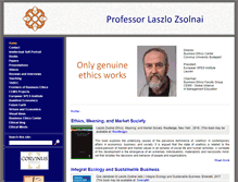 Tablet Screenshot of laszlo-zsolnai.net